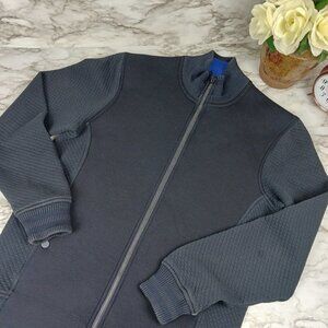 TED BAKER bomber jacket men's size M navy blue zip-up